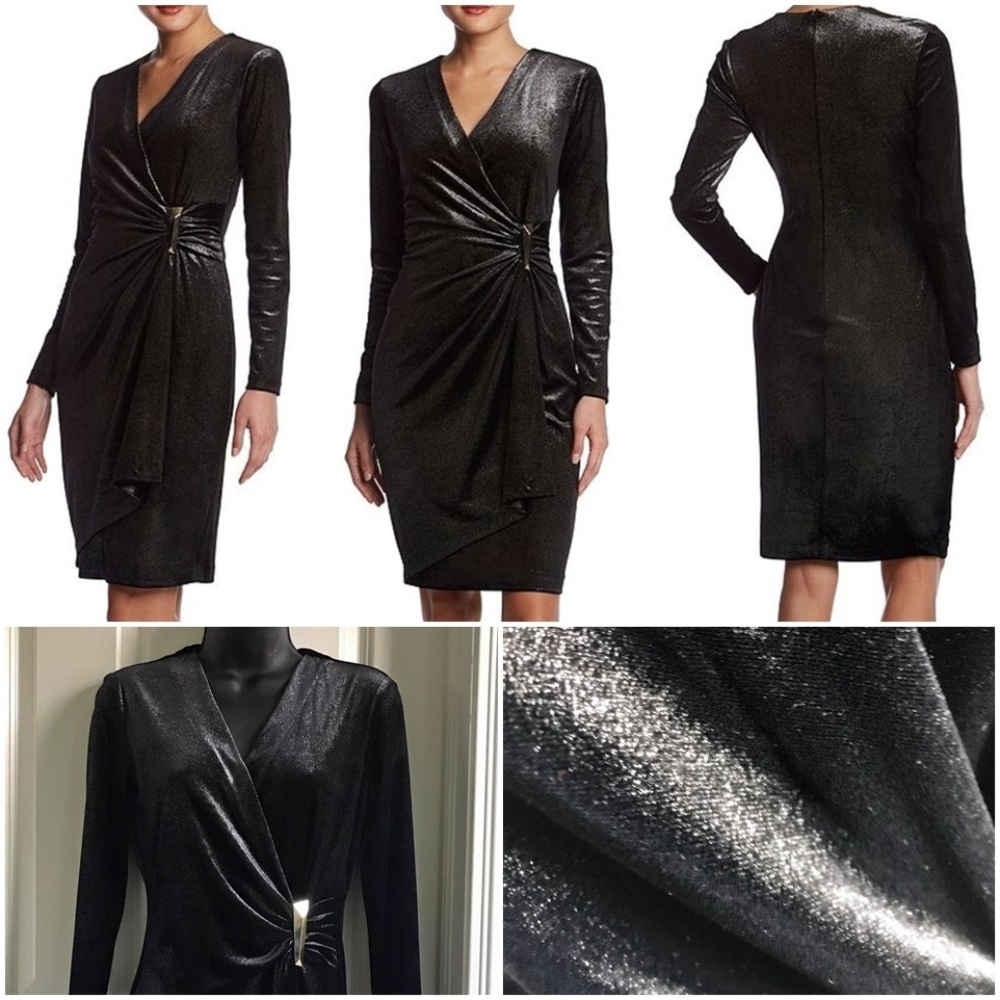 Calvin Klein velvet dress